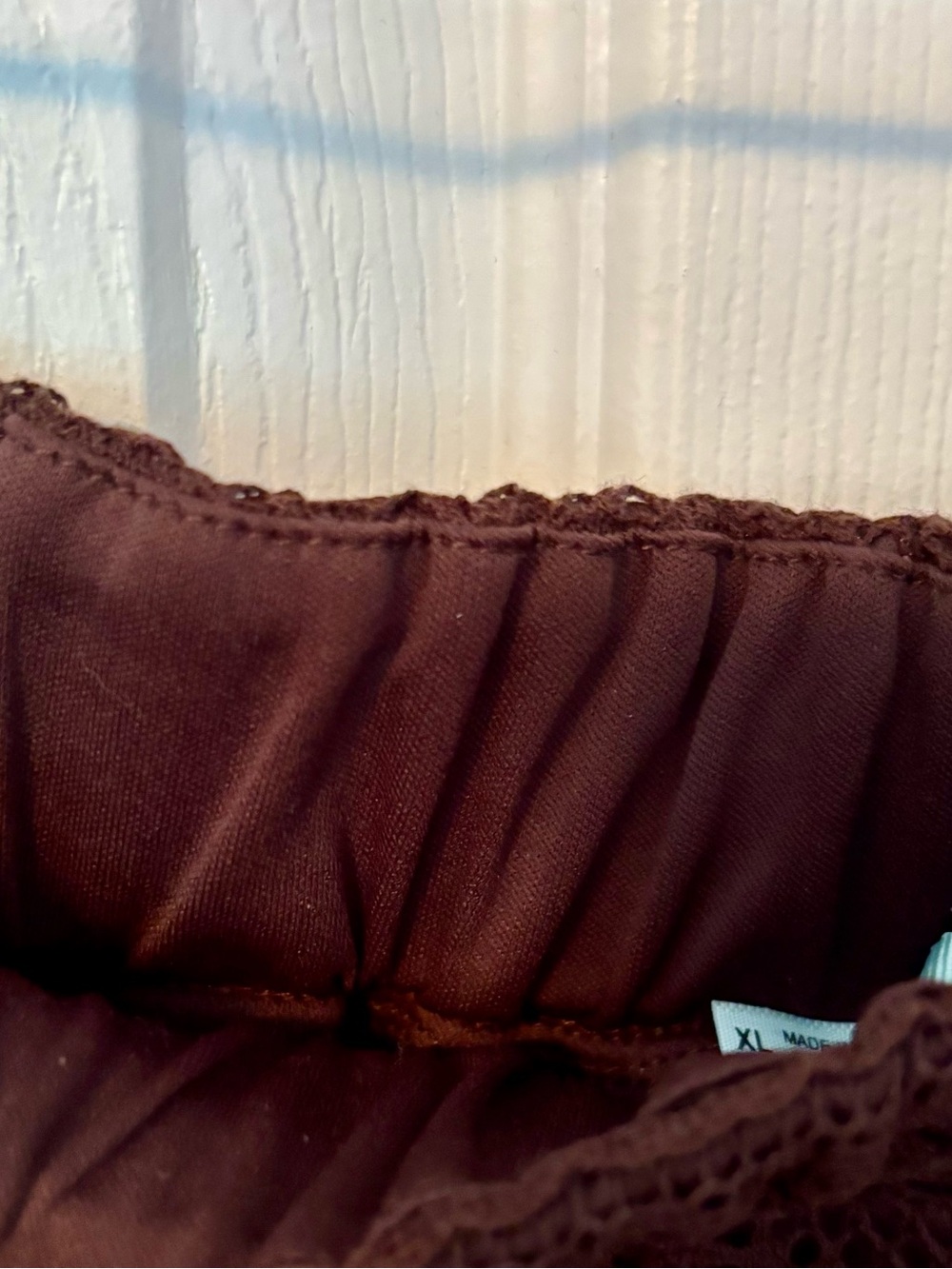 Brown Lace Maxi Skirt - Picture 6 of 11